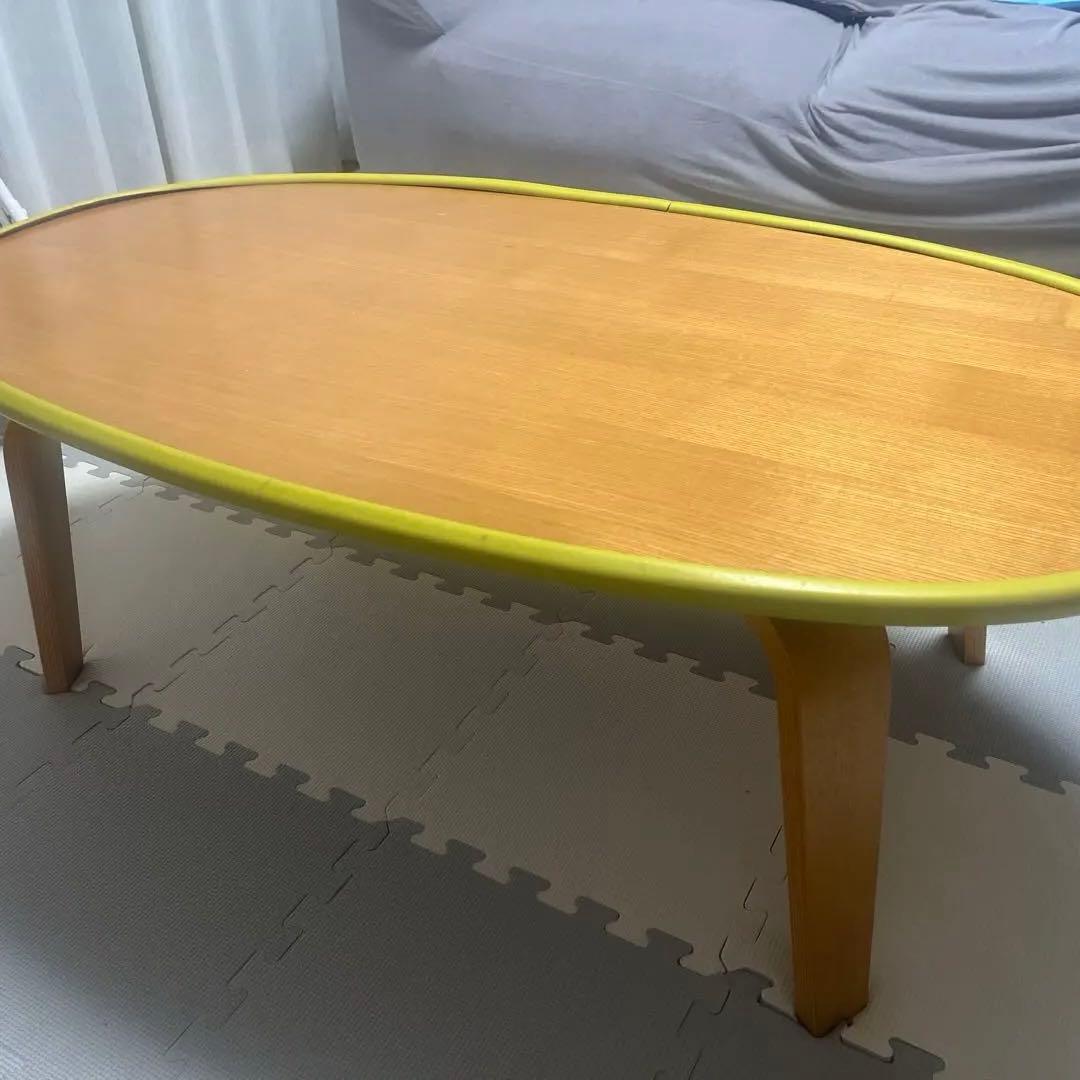 無印良品　楕円　こたつ　テーブル　タモ材　MJ-KSS1100/N