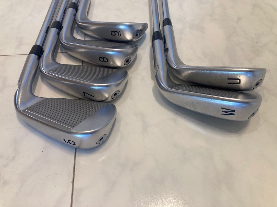 ping i530レフティアイアンセット　 オレンジドット