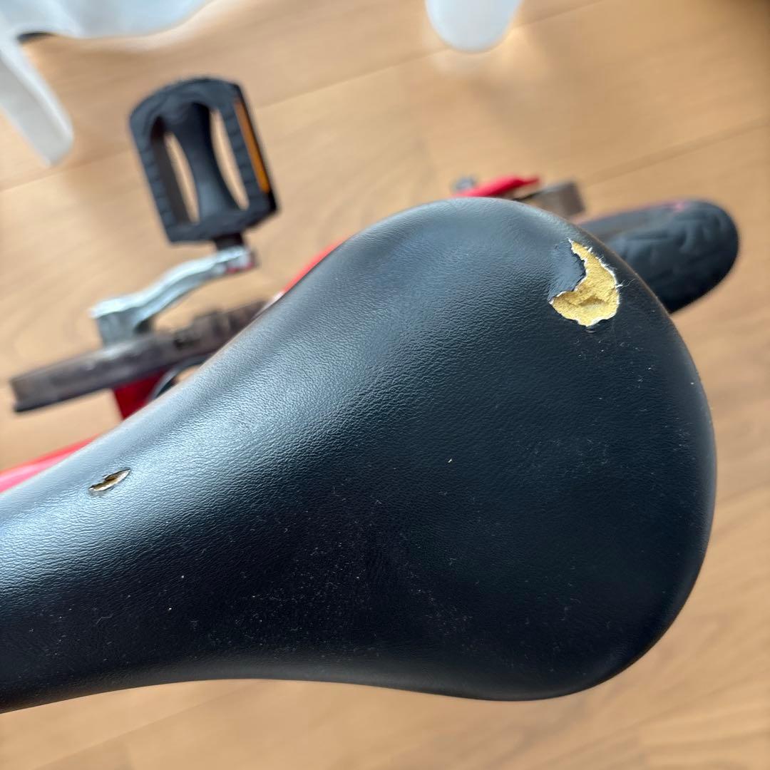 へんしんばいく　12インチ　赤色　レッド