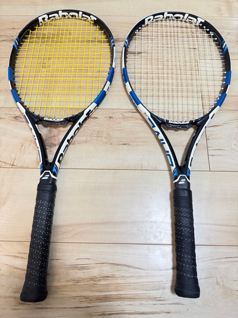 Babolat テニスラケット 2本セット ケース付き