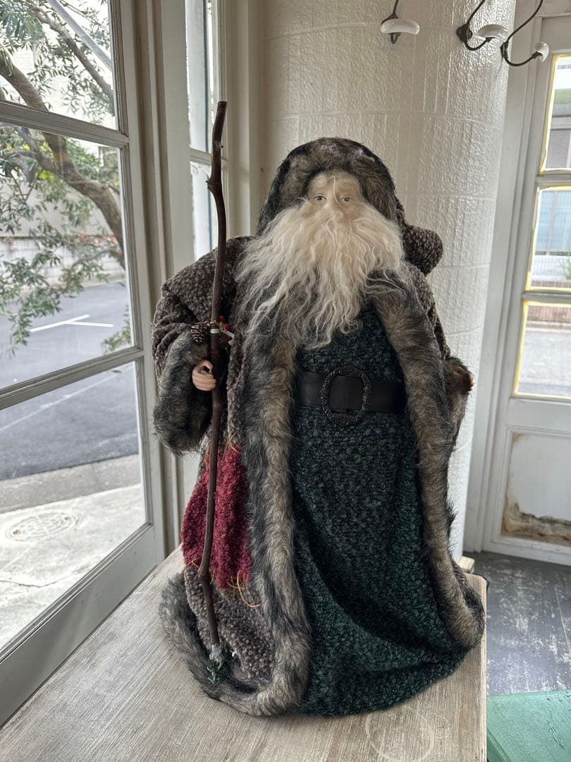 サンタクロース　アンティーク　人形