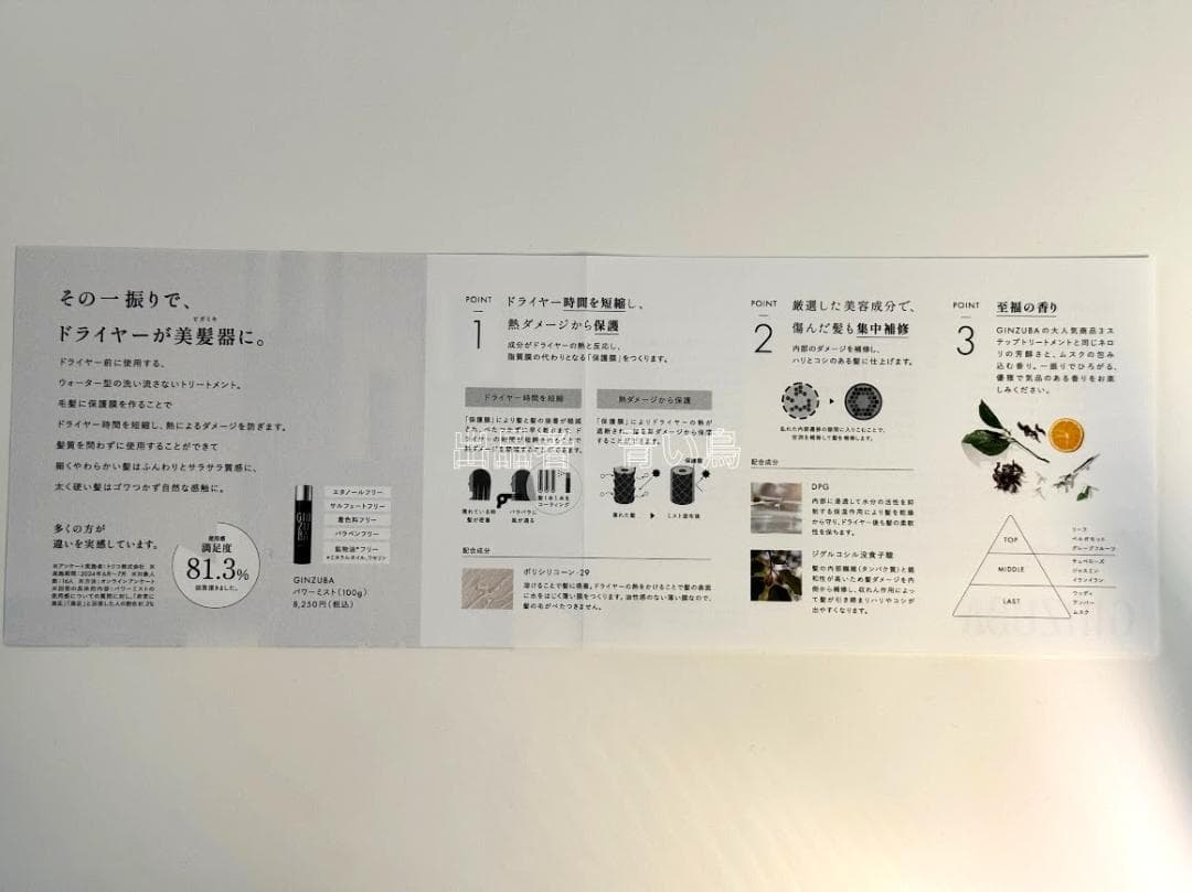 ⭐定価￥２４２００⭐GINZUBA ３ステップ トリートメント＆ミストセット