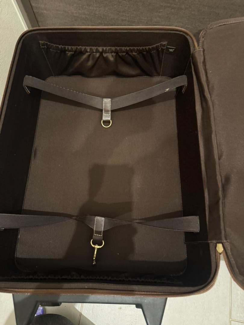 COACH 中型キャリーケース ブラウンモノグラム