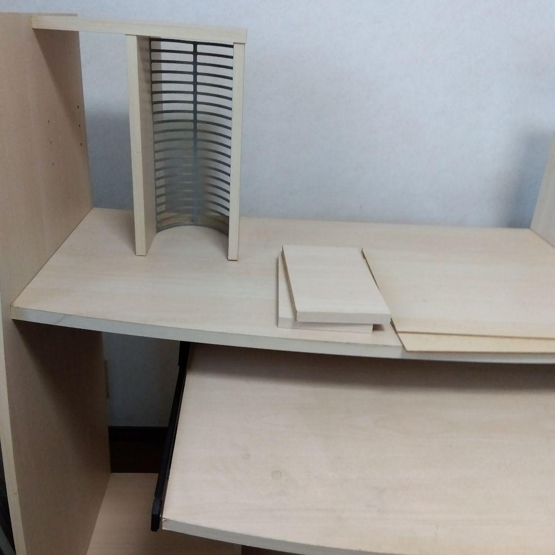 キャスター付きインテリア　デスク　デンマーク産北欧風