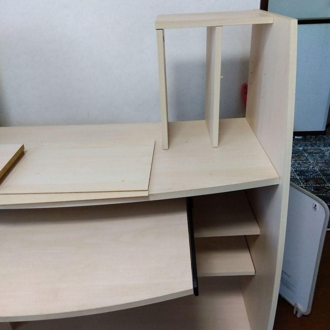 キャスター付きインテリア　デスク　デンマーク産北欧風