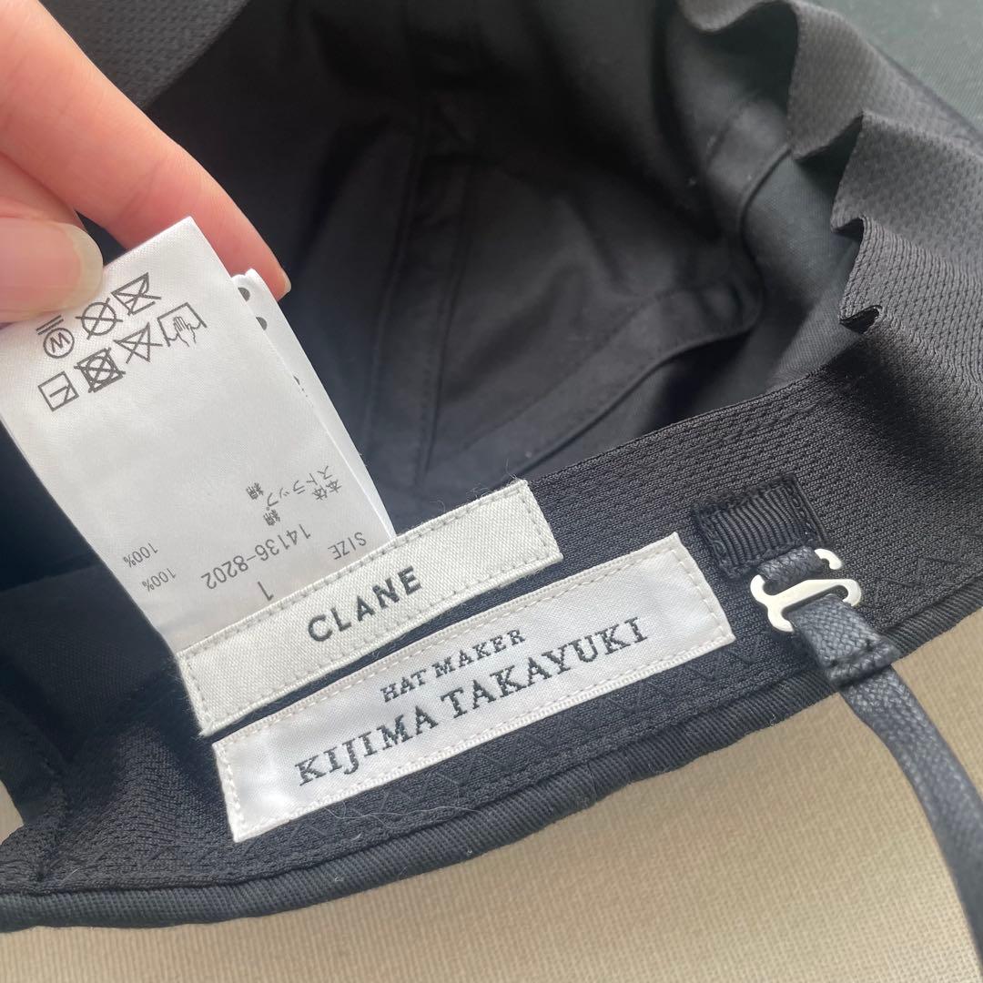 CLANE ブラックキャップ KIJIMA TAKAYUKI