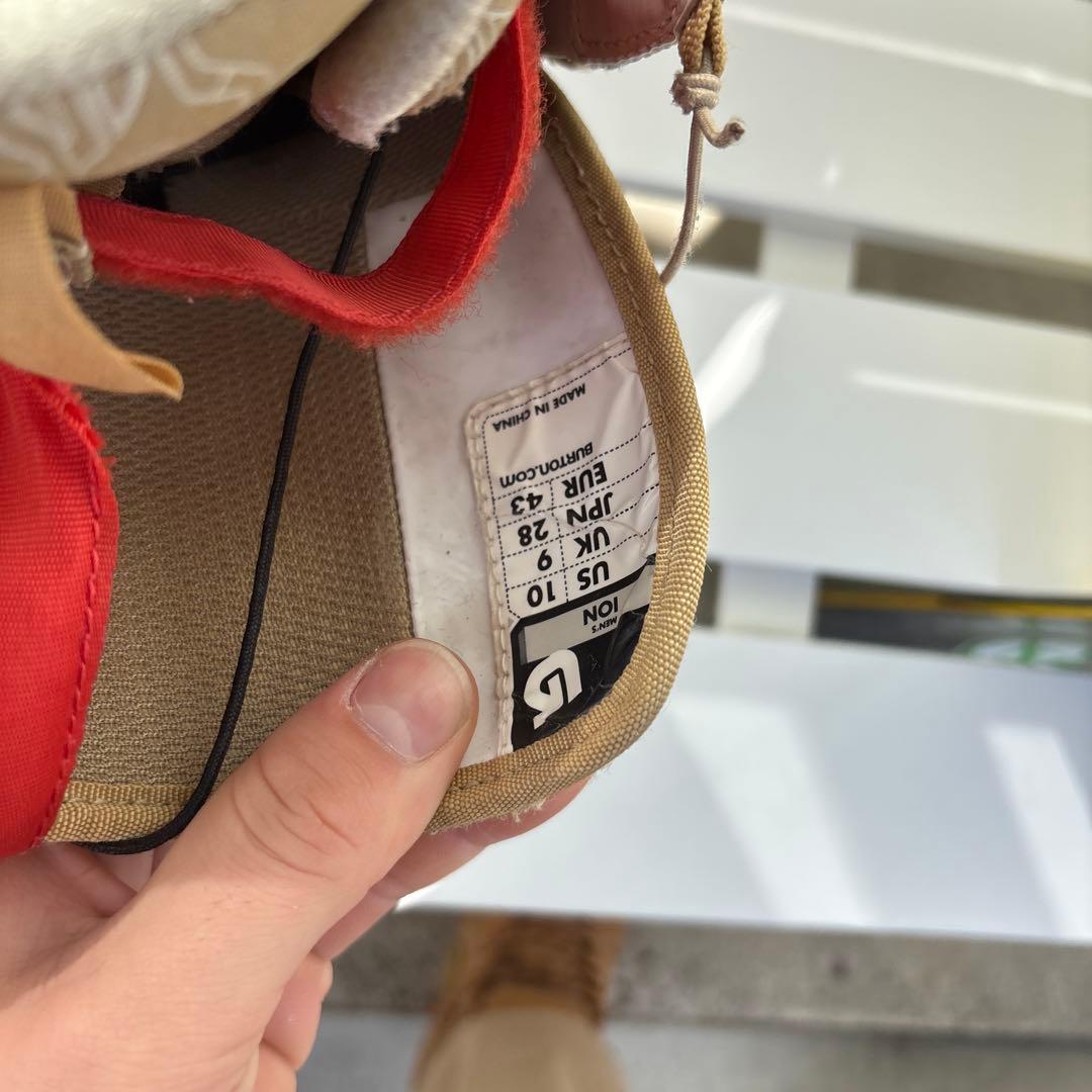 BURTON G JORT 76 スノーボードブーツ 男性用 28.0