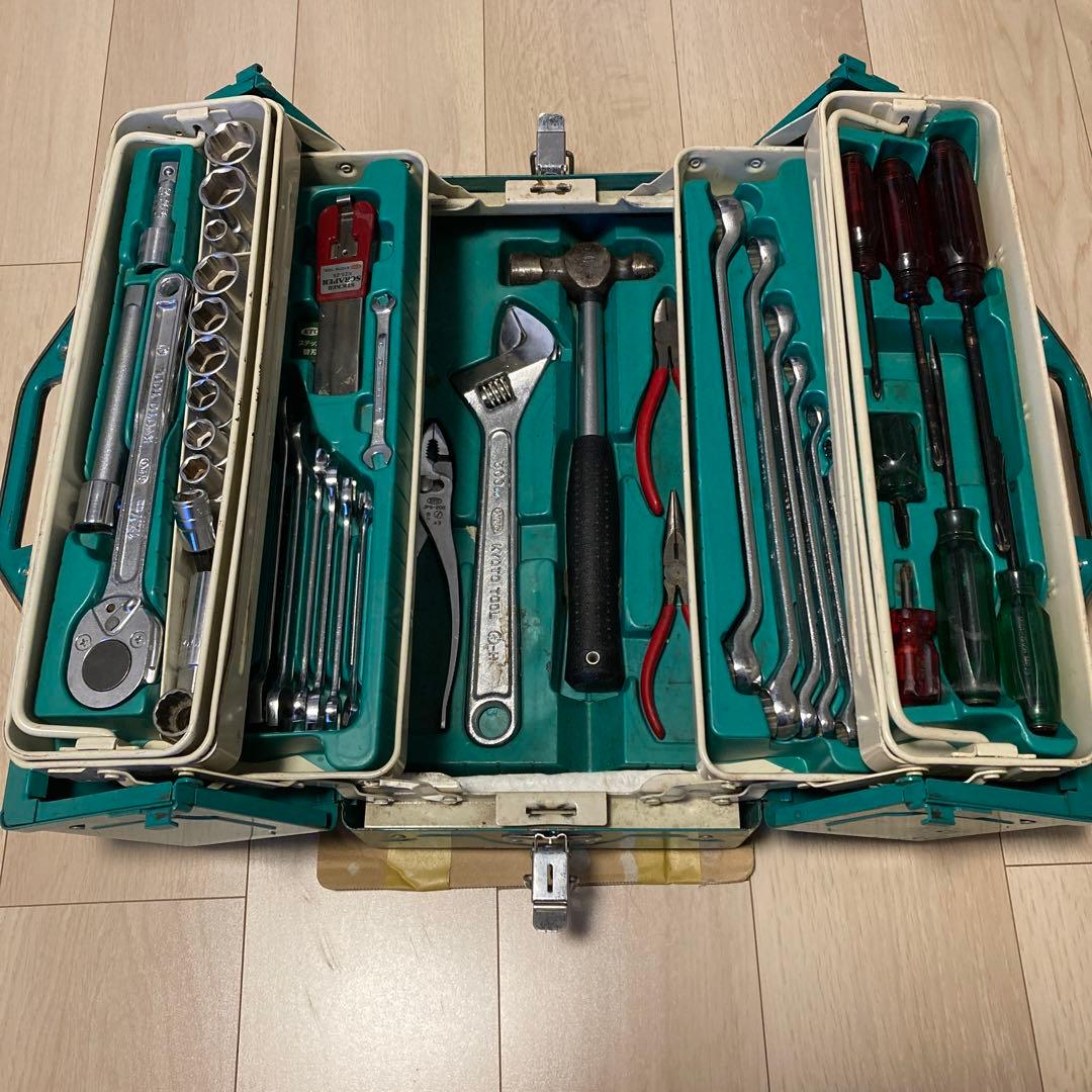 【廃盤・限定品】ビンテージ KTC 両開き HighestQualityTooL