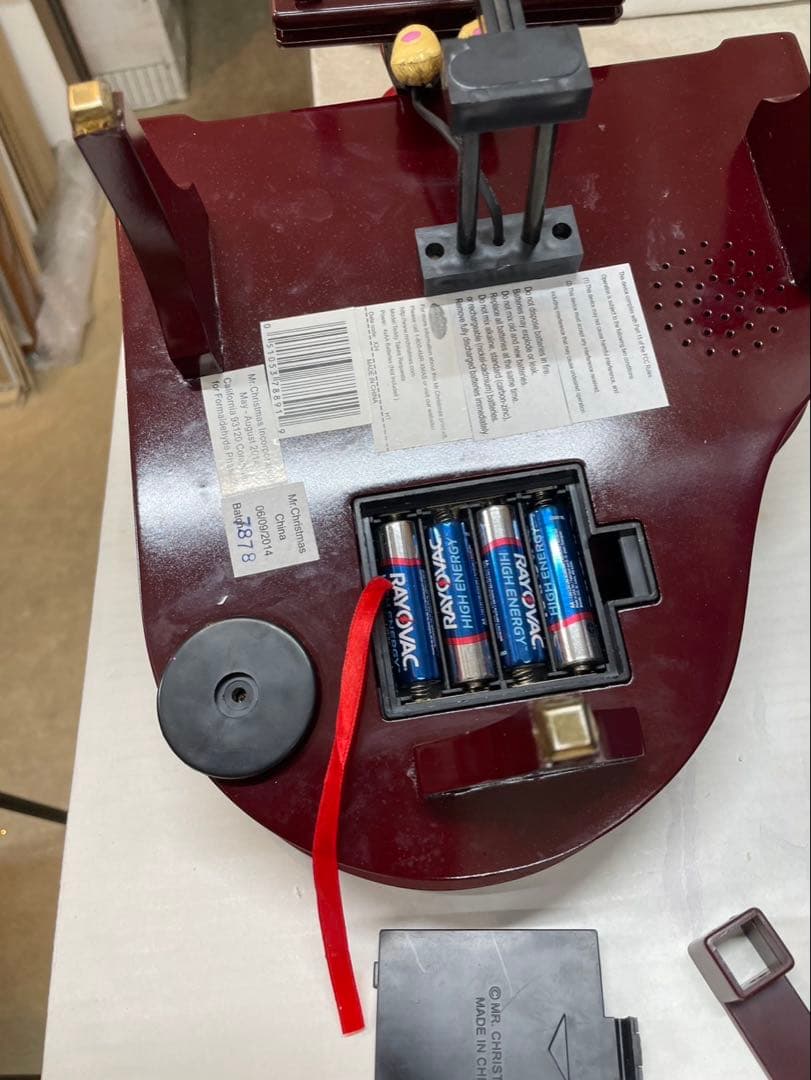 ★ミスタークリスマス テディベア ピアノ オルゴール ゴールドラベル 60曲入★