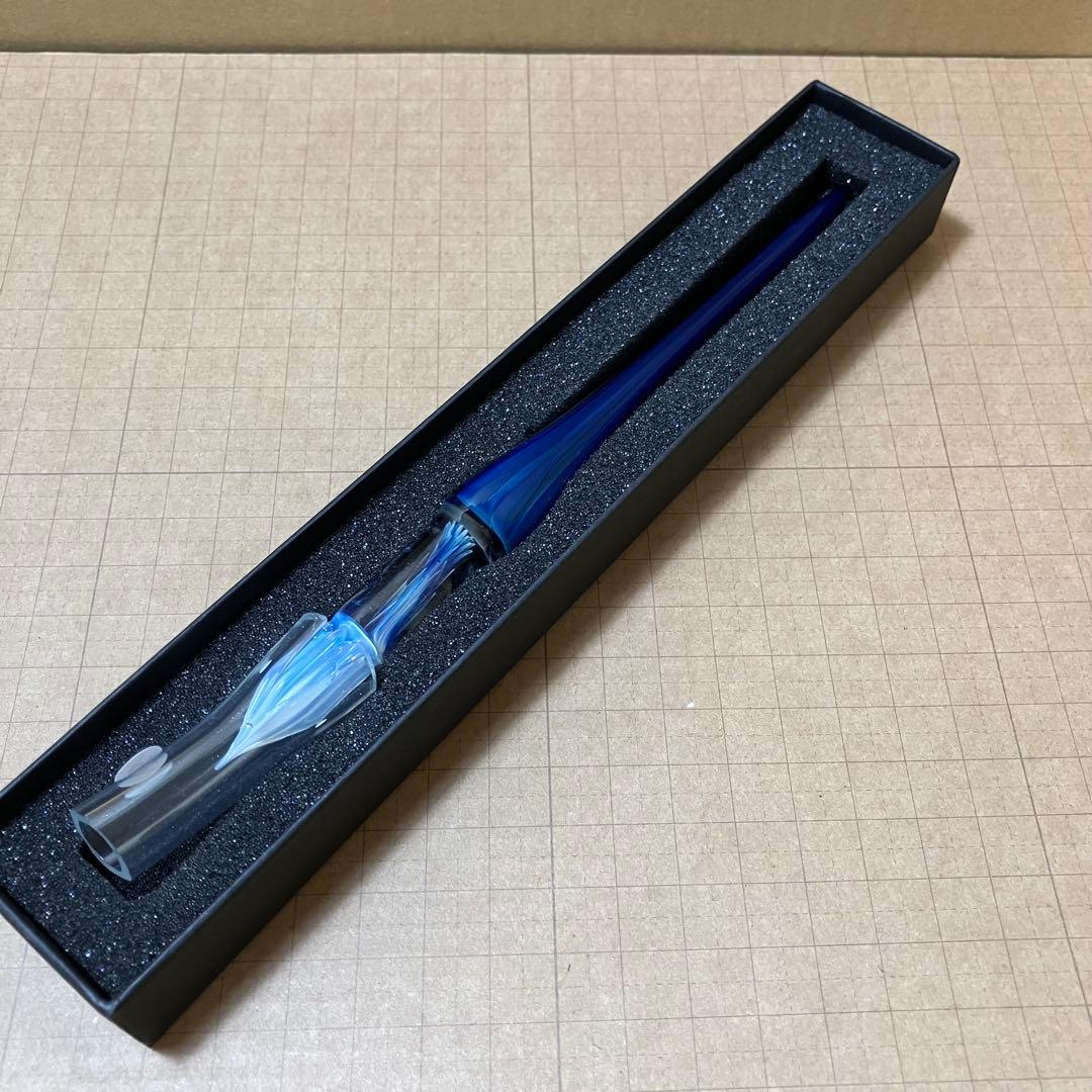 ガラス工房aun ガラスペン つきあかりの散歩道 ペン先 M+ 新品未使用
