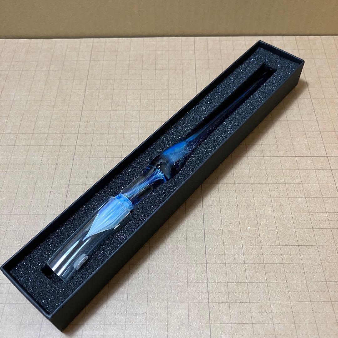 ガラス工房aun ガラスペン つきあかりの散歩道 ペン先 M+ 新品未使用