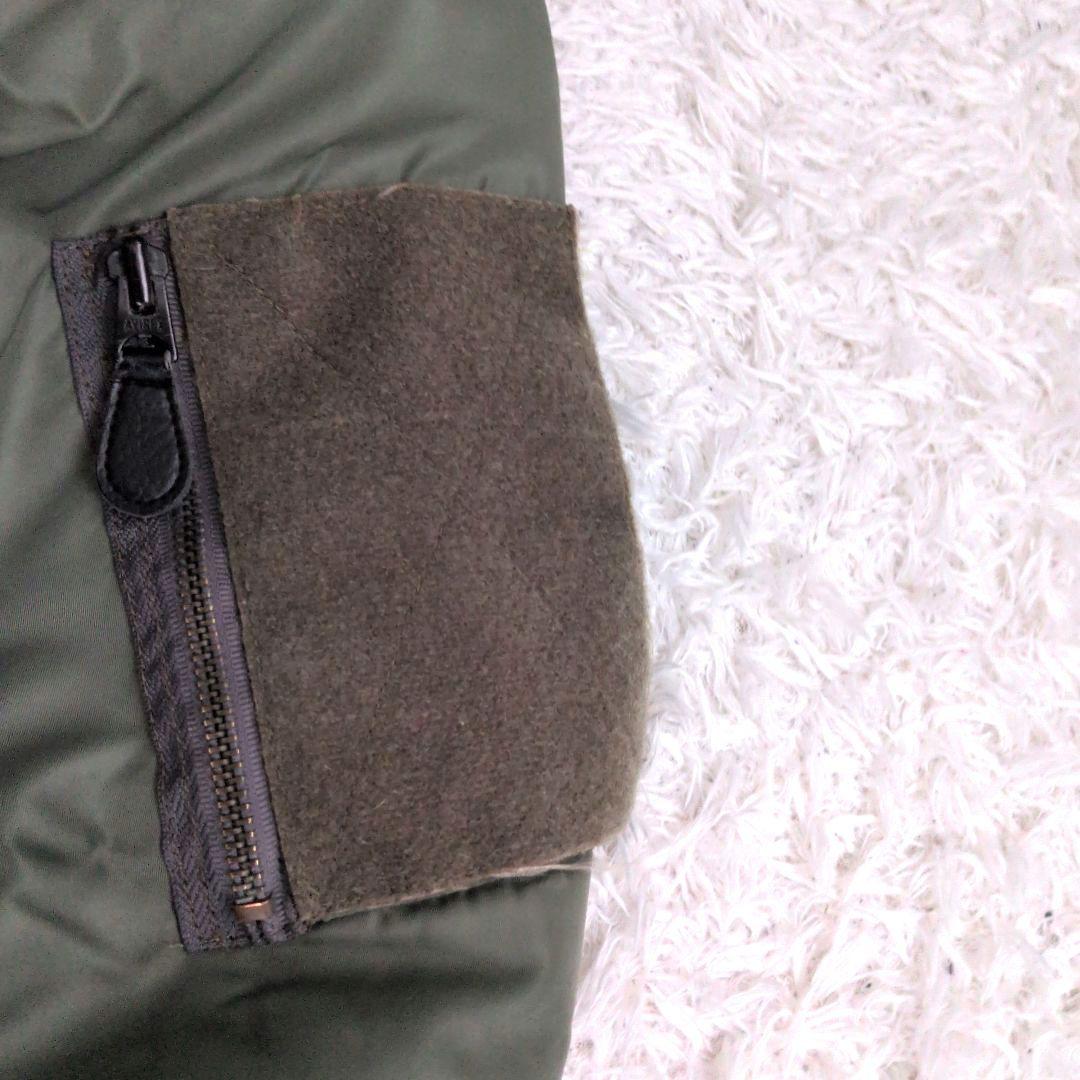 みアビレックス　AVIREX ma-1 完全リバーシブル Lサイズ ブルー