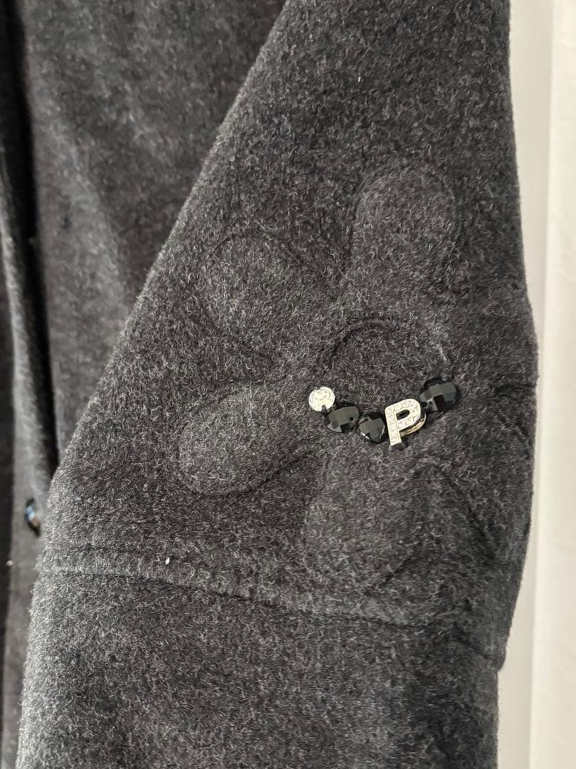 月初め限定❗️potechino ポテチーノ　さえら　ダークグレー　ロングコート