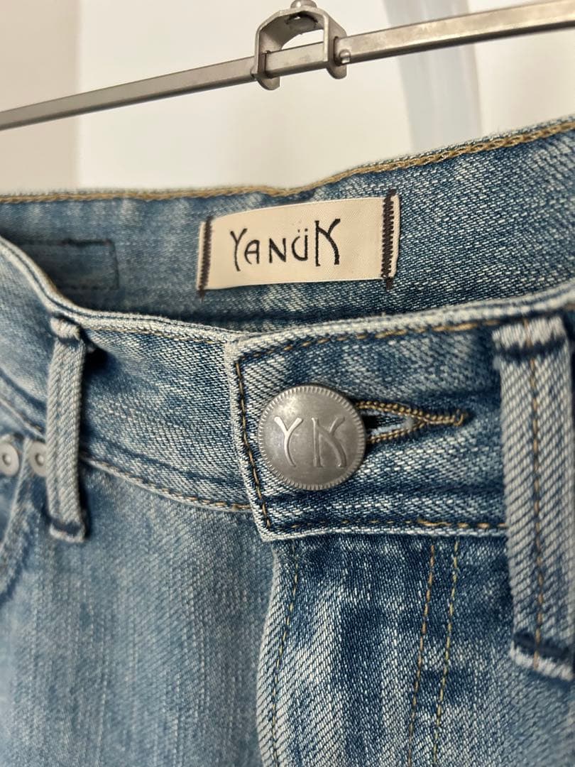 Yanuk 定番　ボーイズストレート\" LEA \"トリックヴィンテージサックス