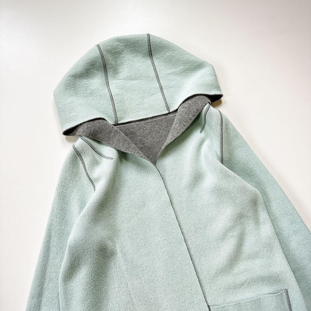 美品✨フォクシー カシミヤ100% ロングコート ダブルフェイス リバーシブル