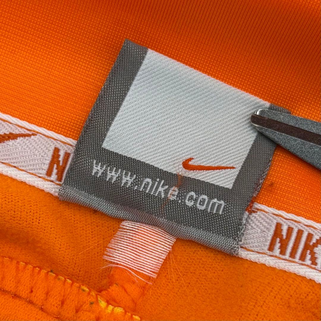 美品00s OLD NIKE ナイキ FCバルセロナトラックジャケット オレンジ