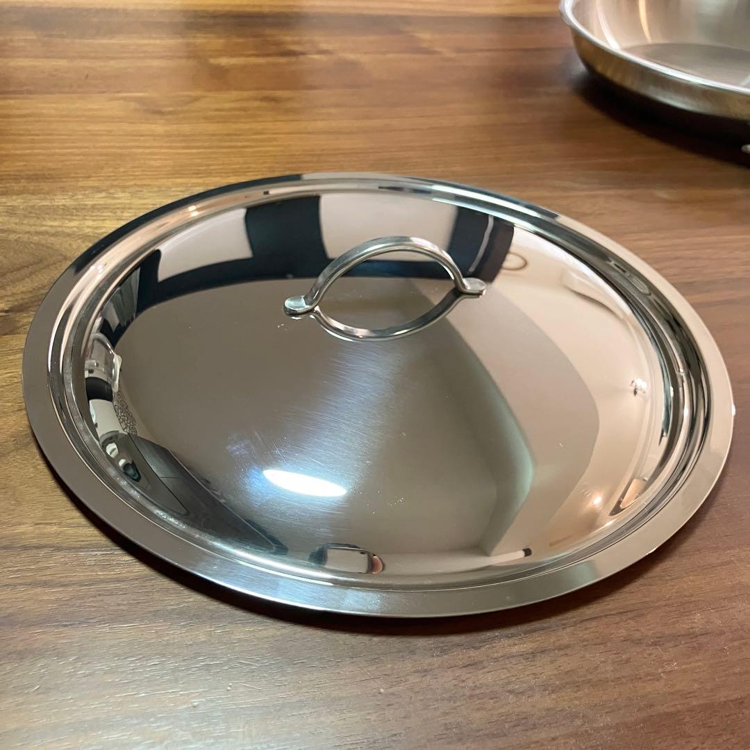 スイス製　スプリング社　クリスタル　フライパン　ソテーパン　口径外寸28cm