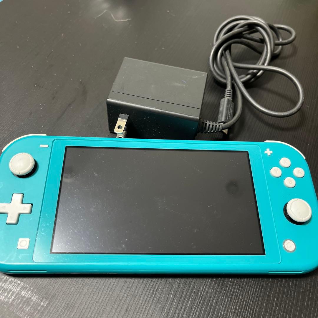 Nintendo Switch Lite ターコイズ 本体 充電器付