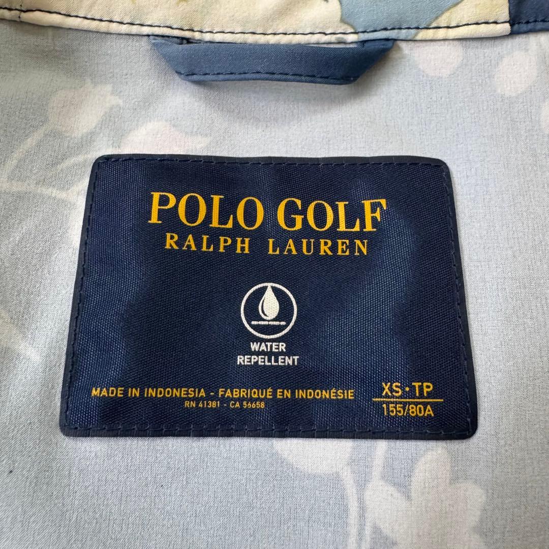 希少POLO RALPH LAUREN GOLF 撥水性フローラル ジャケット