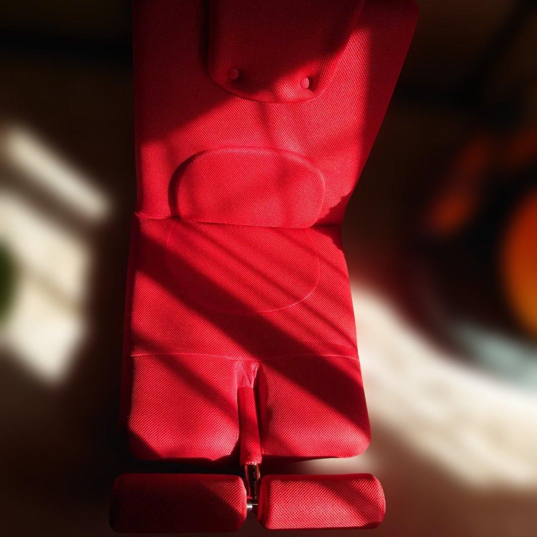 ミズノ トレーニング腹筋君 ！ 座椅子 レッド