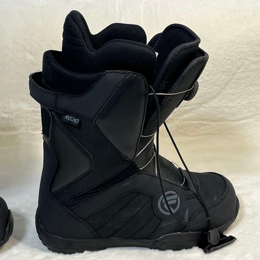 【美品】FLOW ECHO BOA スノーボードブーツ　26.5cm ブラック