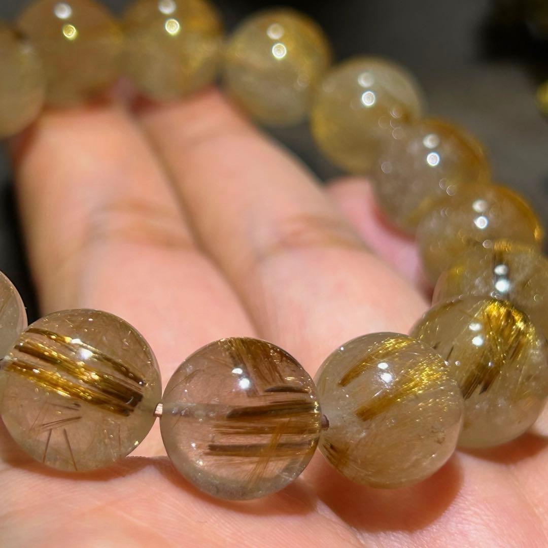 ☆ta様！キャッツアイ　タイガー タイチン　ルチル ブレス！福徳大黒秘宝②大粒