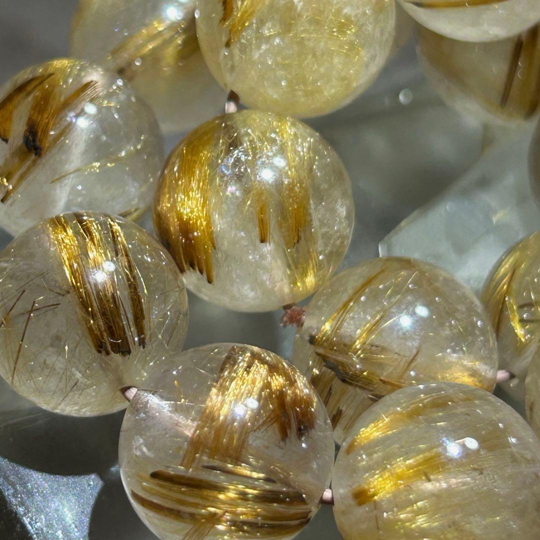 ☆ta様！キャッツアイ　タイガー タイチン　ルチル ブレス！福徳大黒秘宝②大粒