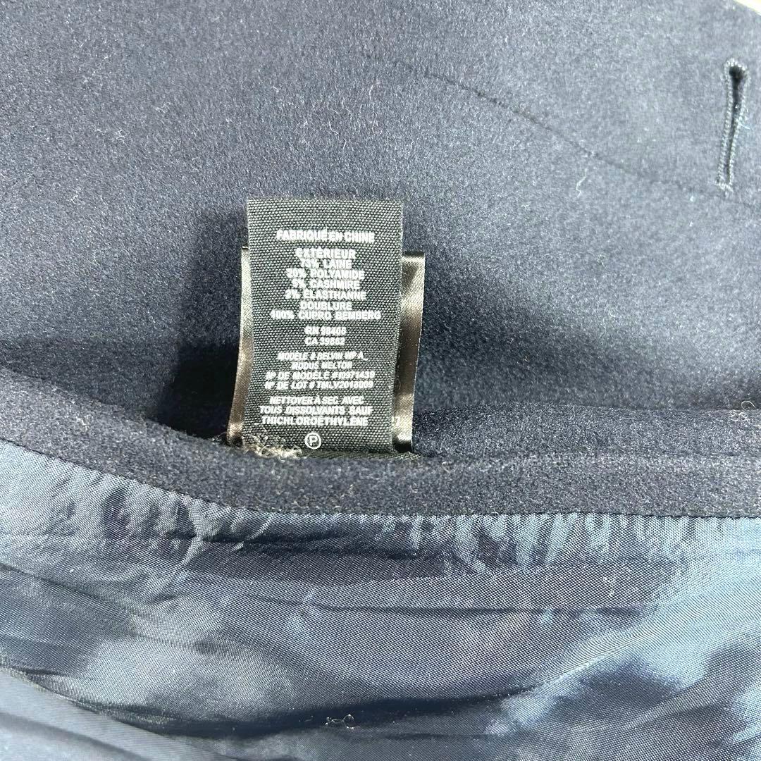 未使用✨theory 現行　BELVIN スタンドカラーコート　M 紺