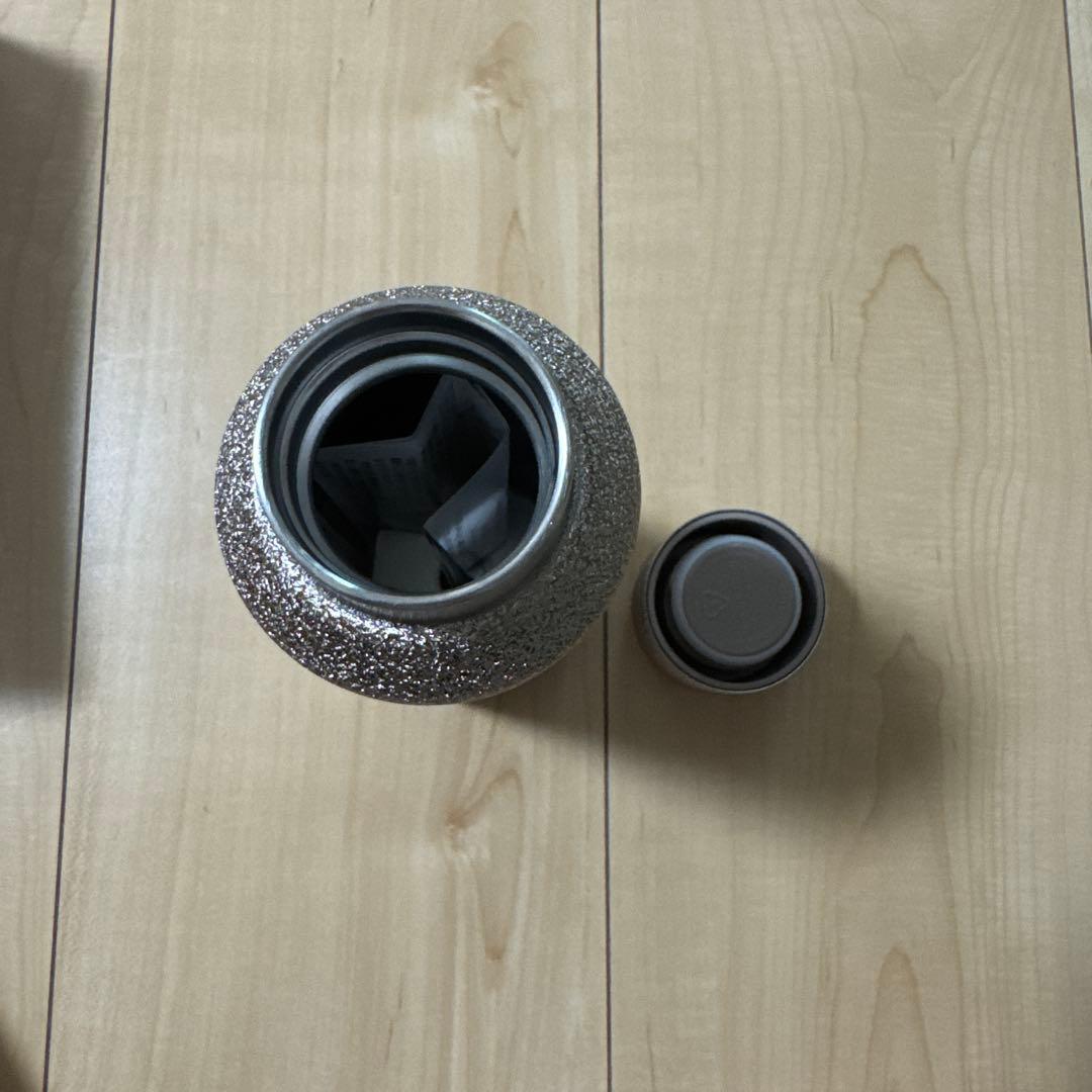 スターバックス　ステンレスボトルグリッターシルバー