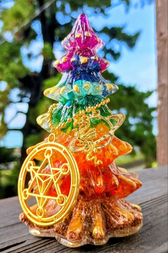 SUMMER⭐️クリスマス・ツリー⭐️オルゴナイト12.5♥やまさま♥️専用です