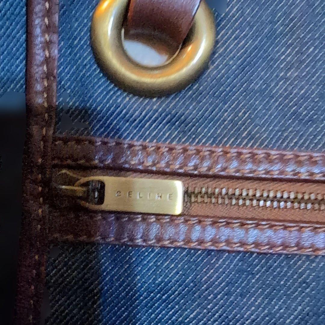CELINE セリーヌ　トートバッグ デニム