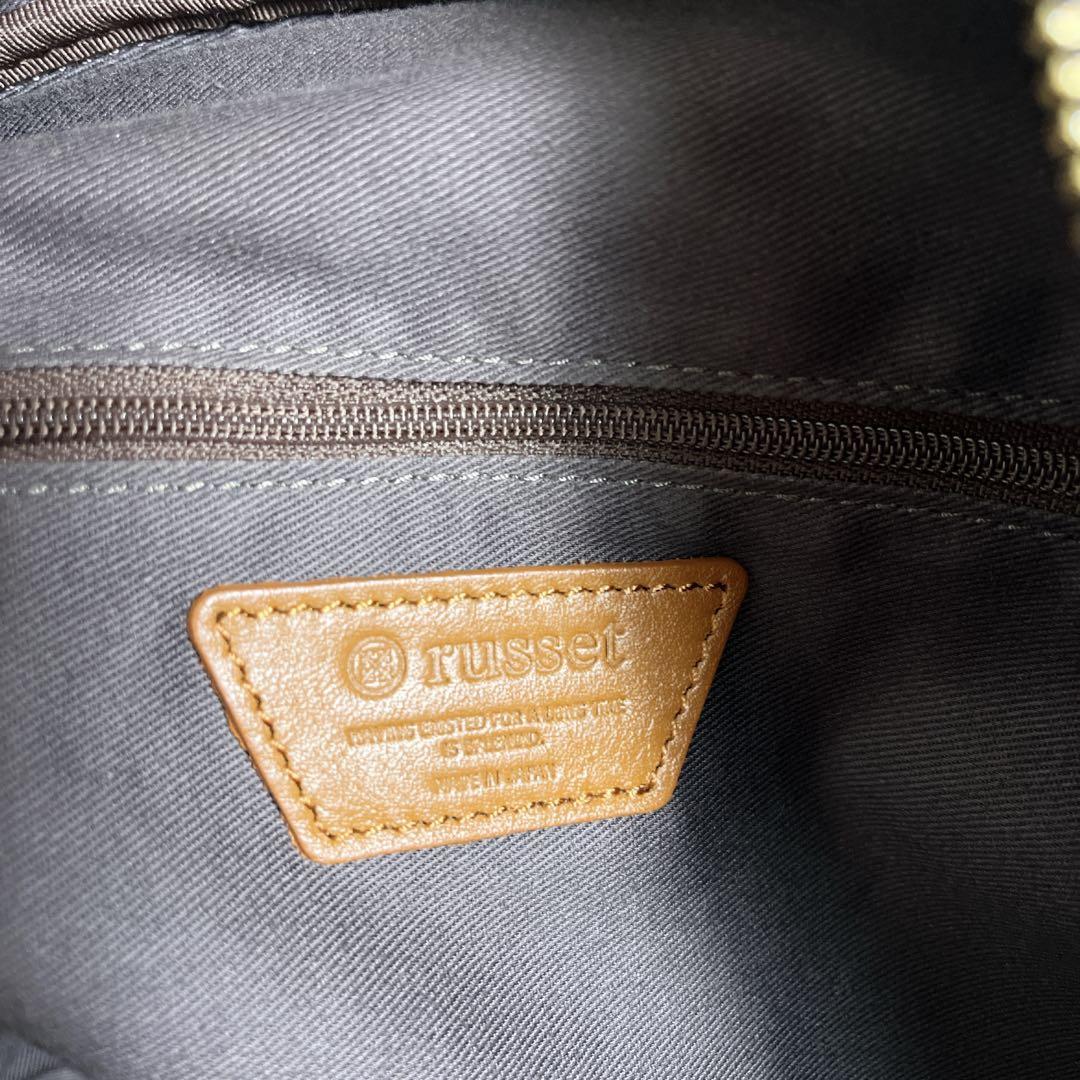 【美品】russet バックパック 2way ネイビー