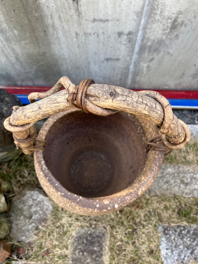 傘立て　陶器　インテリア　花器