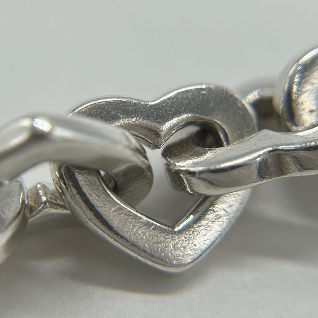 ティファニー TIFFANY オープン ハートリンク ブレスレット コンビ 希少