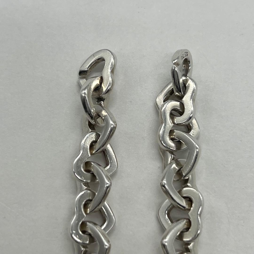 ティファニー TIFFANY オープン ハートリンク ブレスレット コンビ 希少