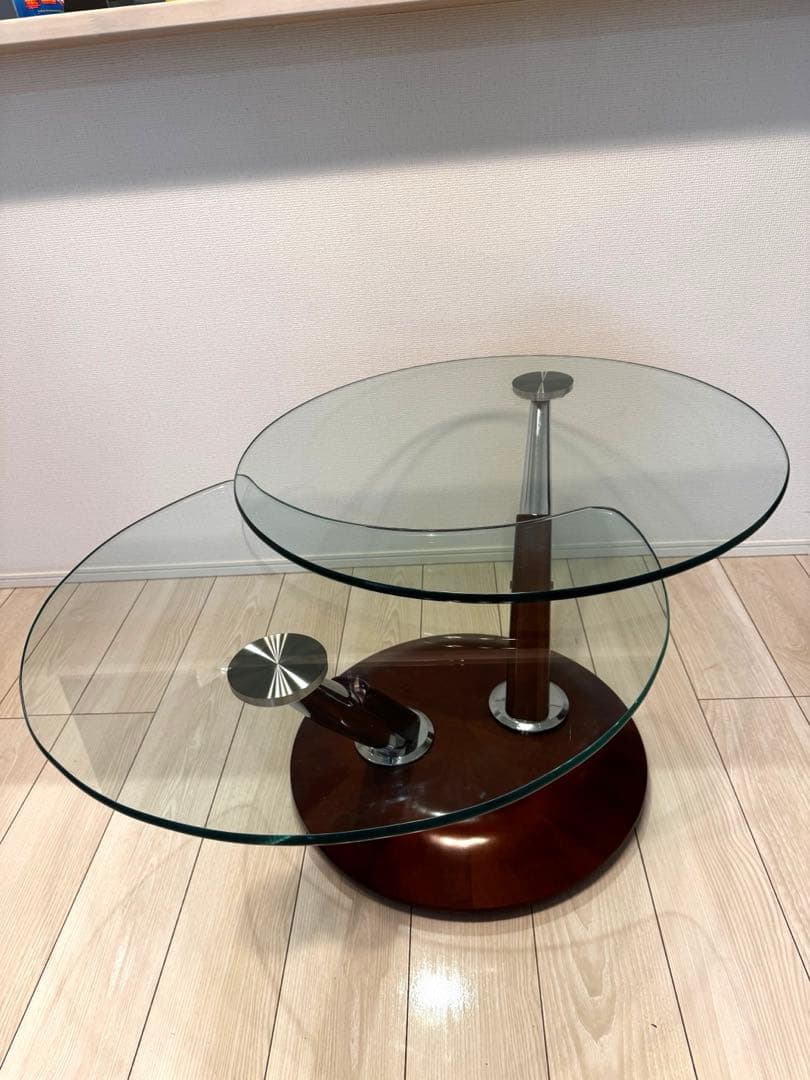 Ronald Schmitt ロナルドシュミット ガラステーブル