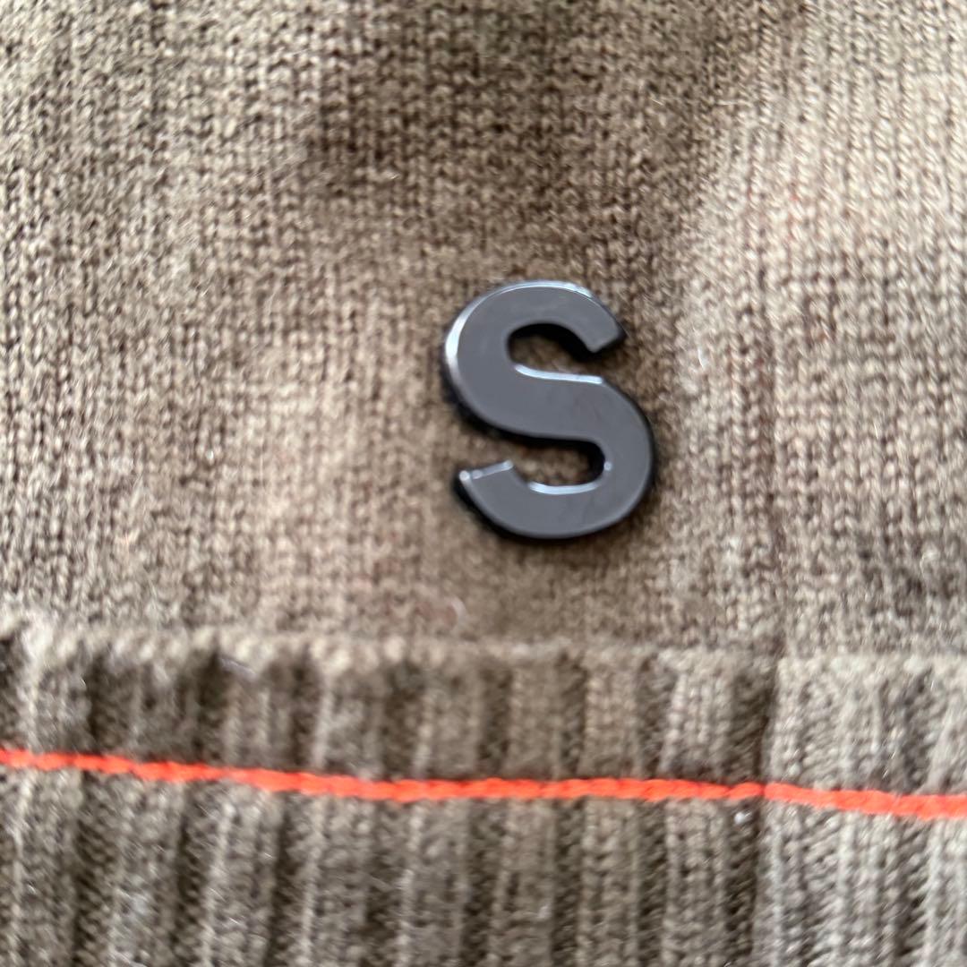 トップス sacai cotton cashmere cardigan khaki 1