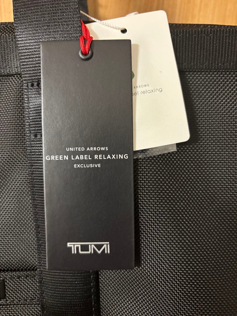 新品 別注 TUMI×green label relaxing トートバッグ