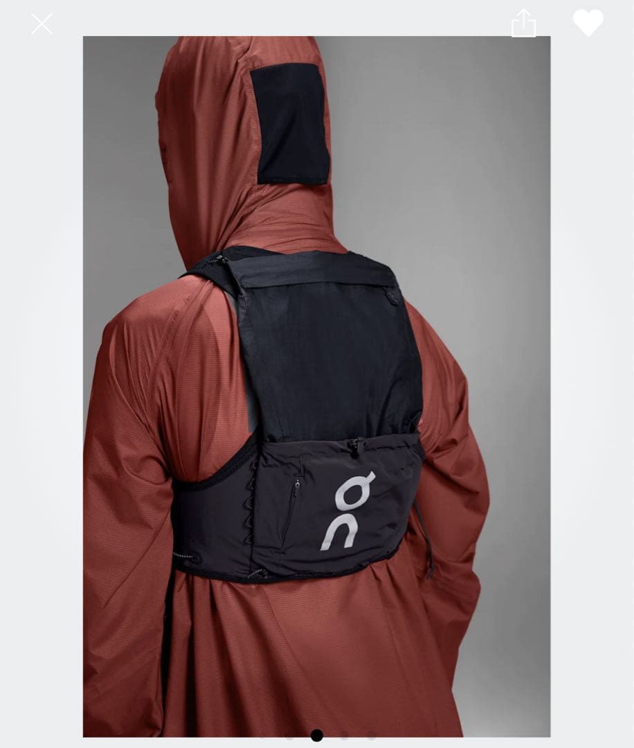 On Ultra Vest 10L 新品未使用