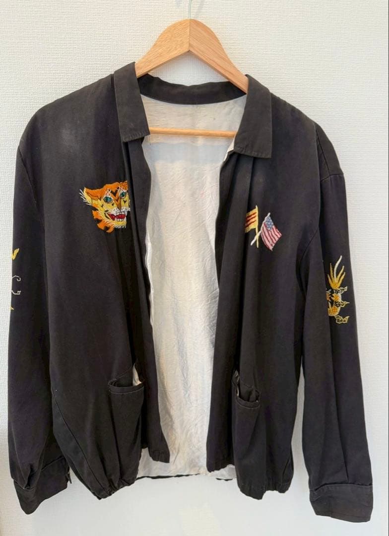 ◯◯プソン60s vietnam souvenir jacketベトジャン