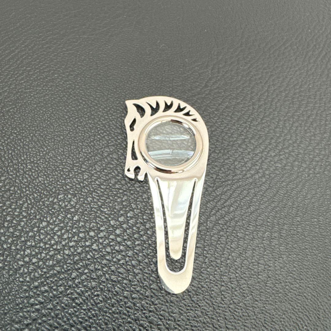 Grand Cafe 　HERMES マネークリップ　ブックマーカー