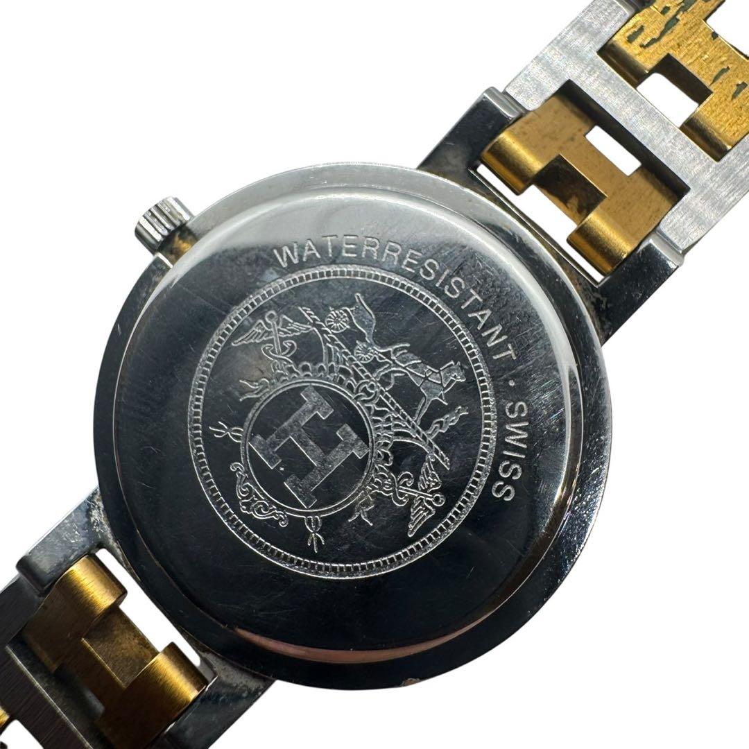 HERMES　エルメス　クリッパー　ゴールド　シルバー　レディース