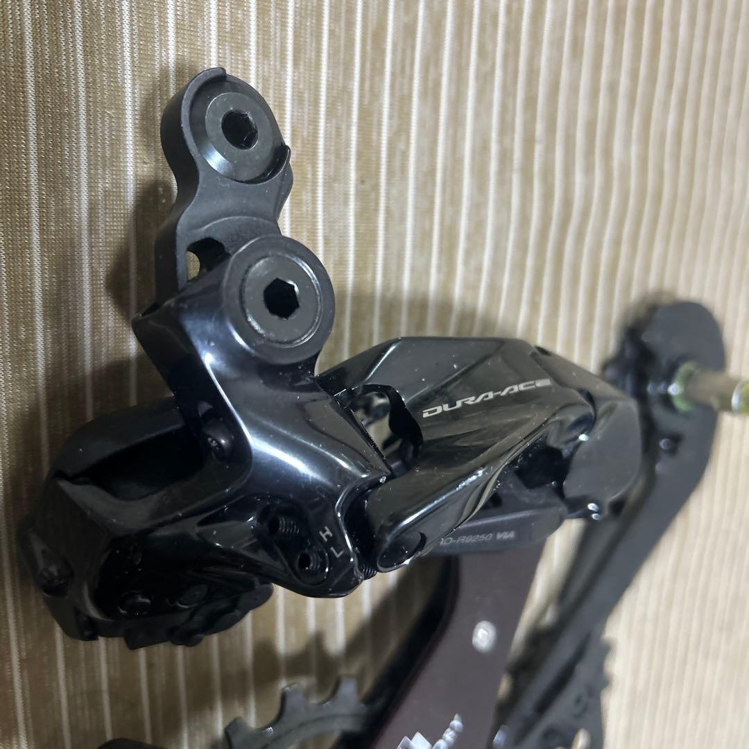 シマノ　ディレイラー前後セット バッテリー、ビッグプーリー付き