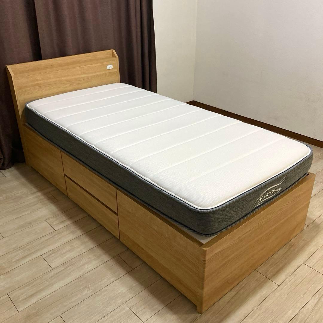 【自社配送エリア内限定販売】超美品！ニトリNスリープハード！シングルサイズ！