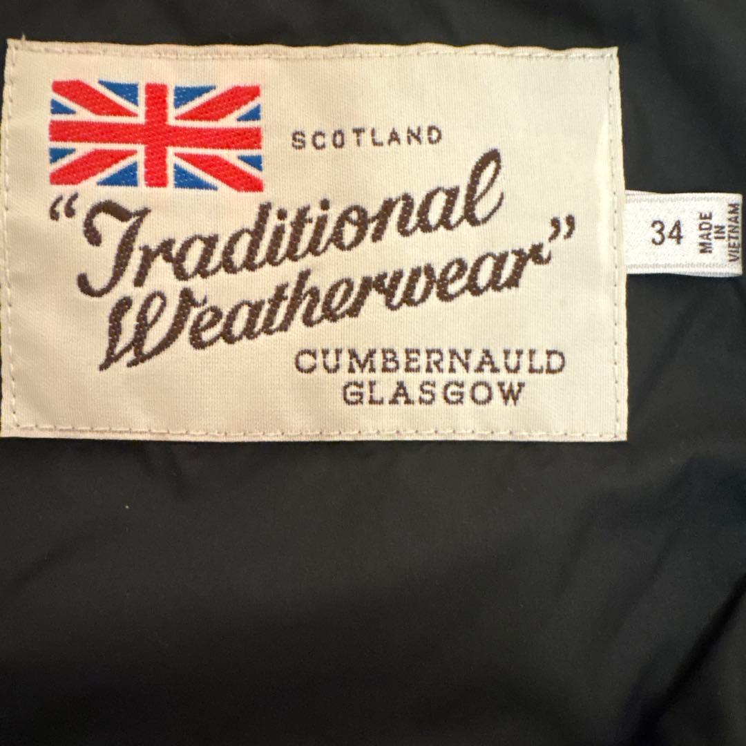 Traditional Weatherwear ライトダウン黒　マッキントッシュ