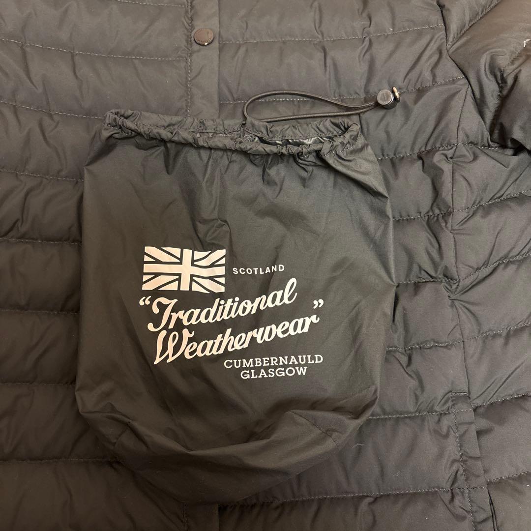 Traditional Weatherwear ライトダウン黒　マッキントッシュ