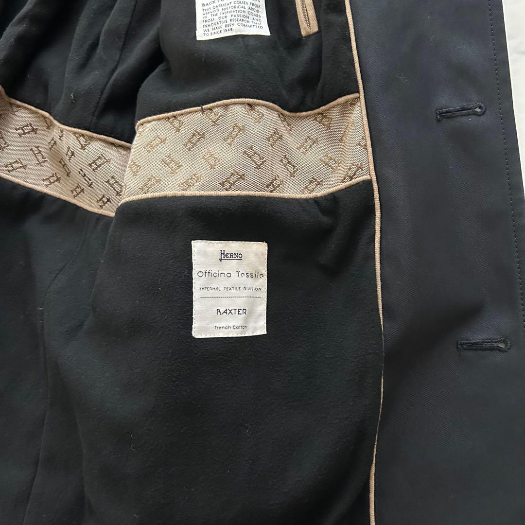 ヘルノ レインコレクション コート ベルト 近年モデル ブラック イタリア製