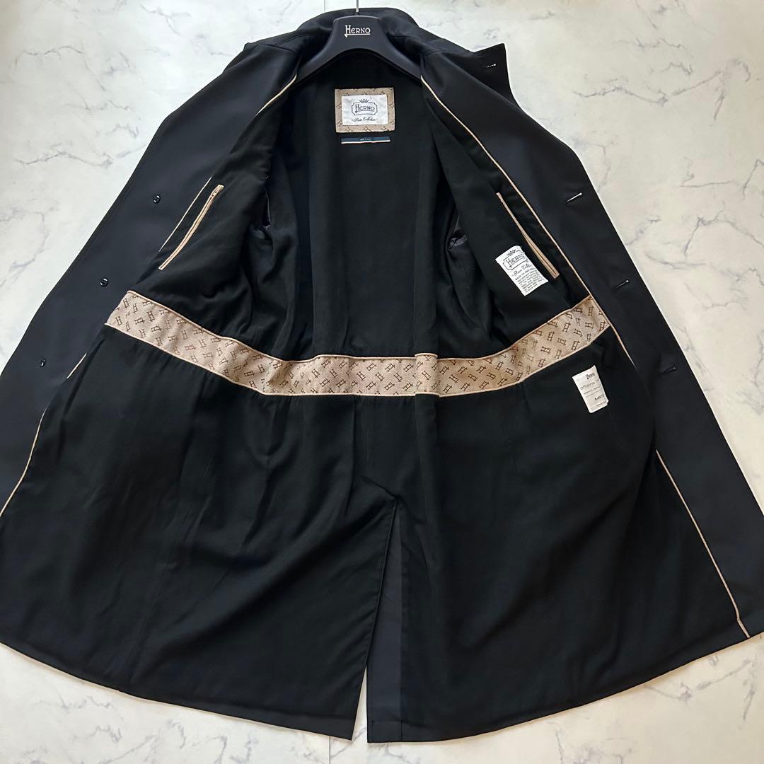 ヘルノ レインコレクション コート ベルト 近年モデル ブラック イタリア製