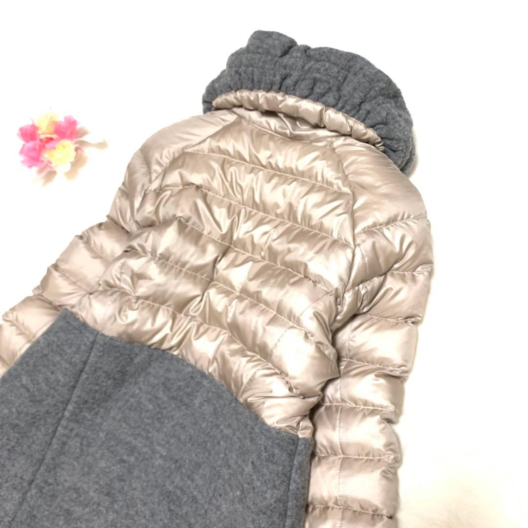 ★ レアコレクター様　マックスマーラ異素材ダウン❤︎ヴァージンウール❤︎ギャザーML