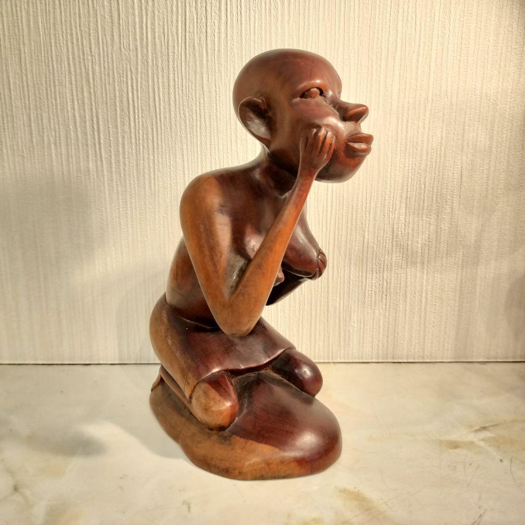 アフリカ プリミティブアート 木製オブジェ